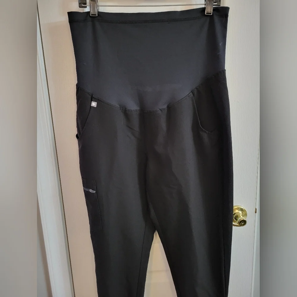 Figs Black Track Pants - Picture 2 of 7